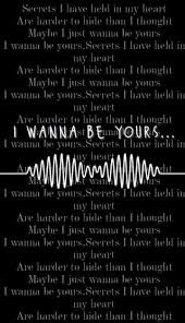 WANNA BE YOURS